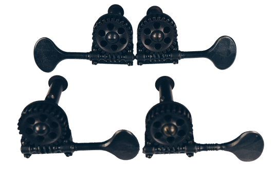 Contrabas - Set Mecanisme, Metal, Negru