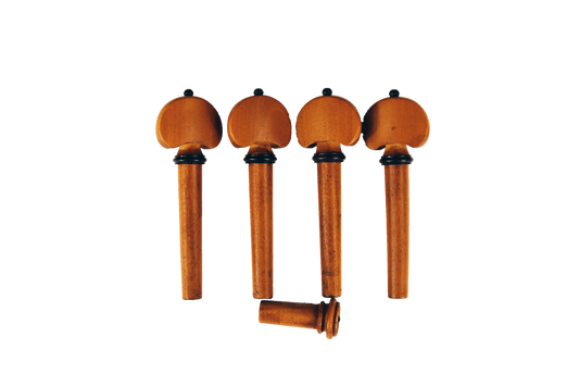 Vioară - Set Chei & Buton, Lemn de Buxus