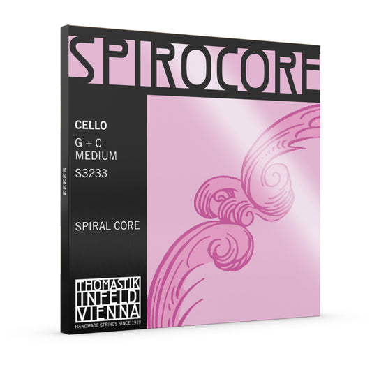 Violoncel - Set corzi Sol + Do Thomastik Spirocore