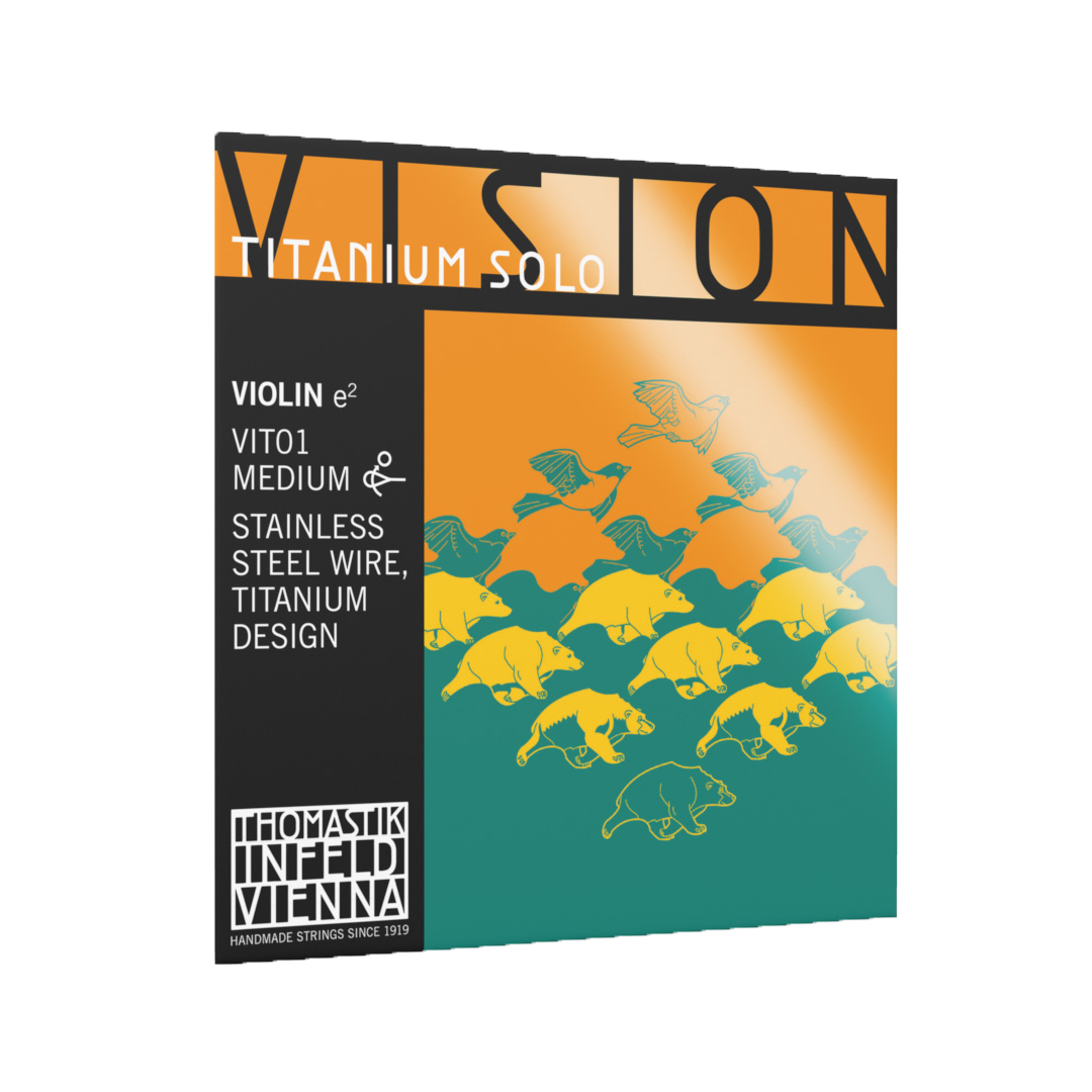 Vioară - Coarda Mi Thomastik Vision Titanium Solo