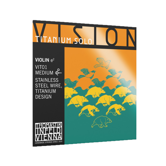 Vioară - Coarda Mi Thomastik Vision Titanium Solo