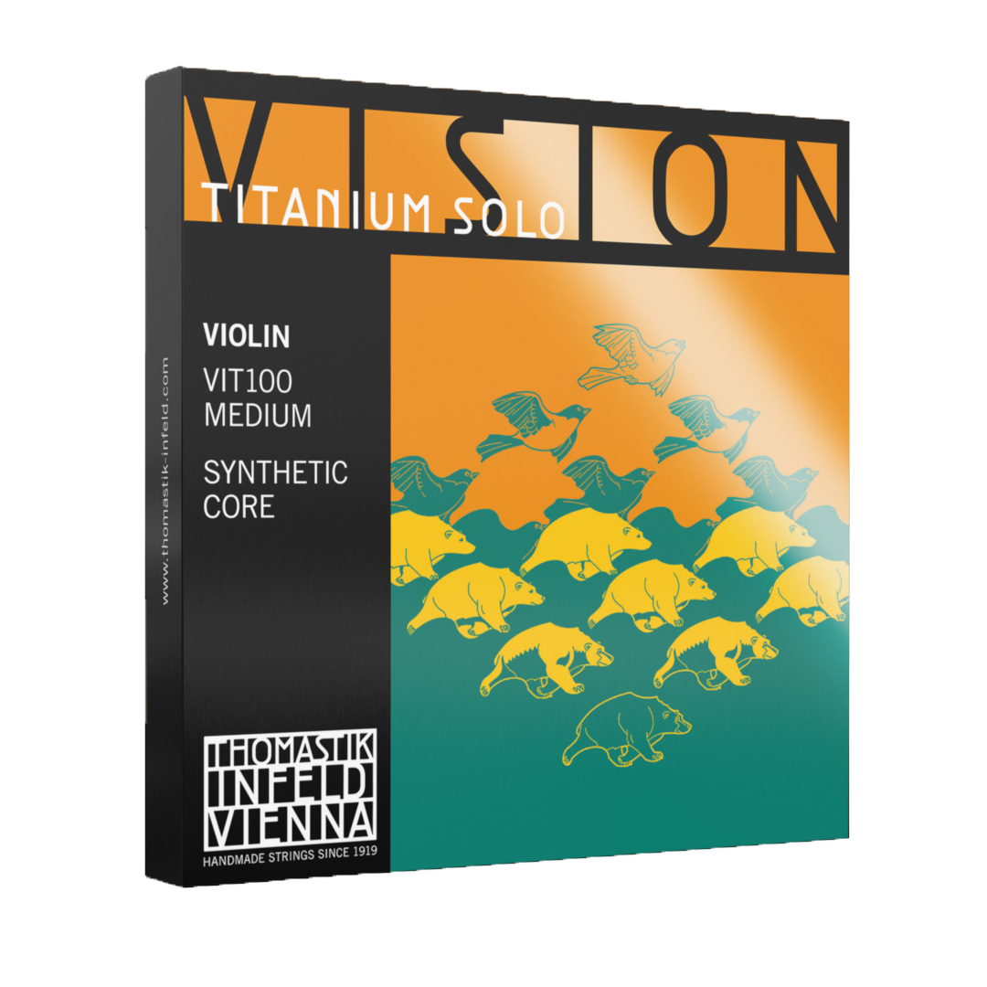 Vioară - Set de corzi Thomastik-Infeld Vision Titanium Solo