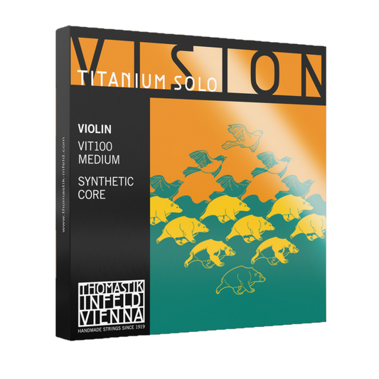 Vioară - Set de corzi Thomastik-Infeld Vision Titanium Solo