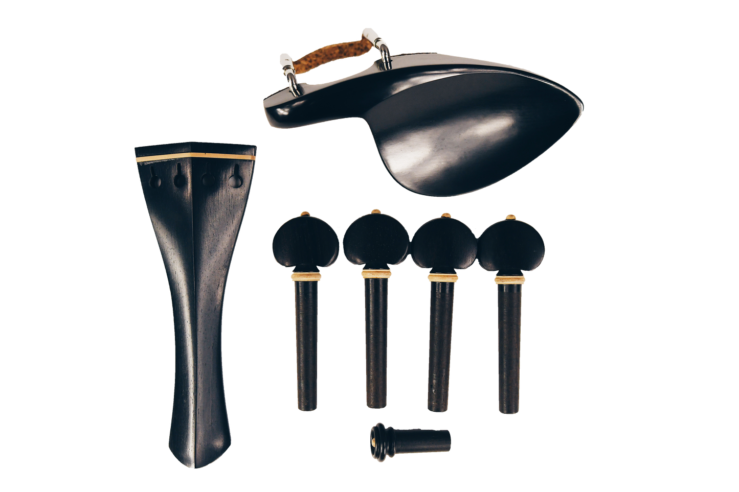 Vioară - Set Accesorii Abanos, Model Hill