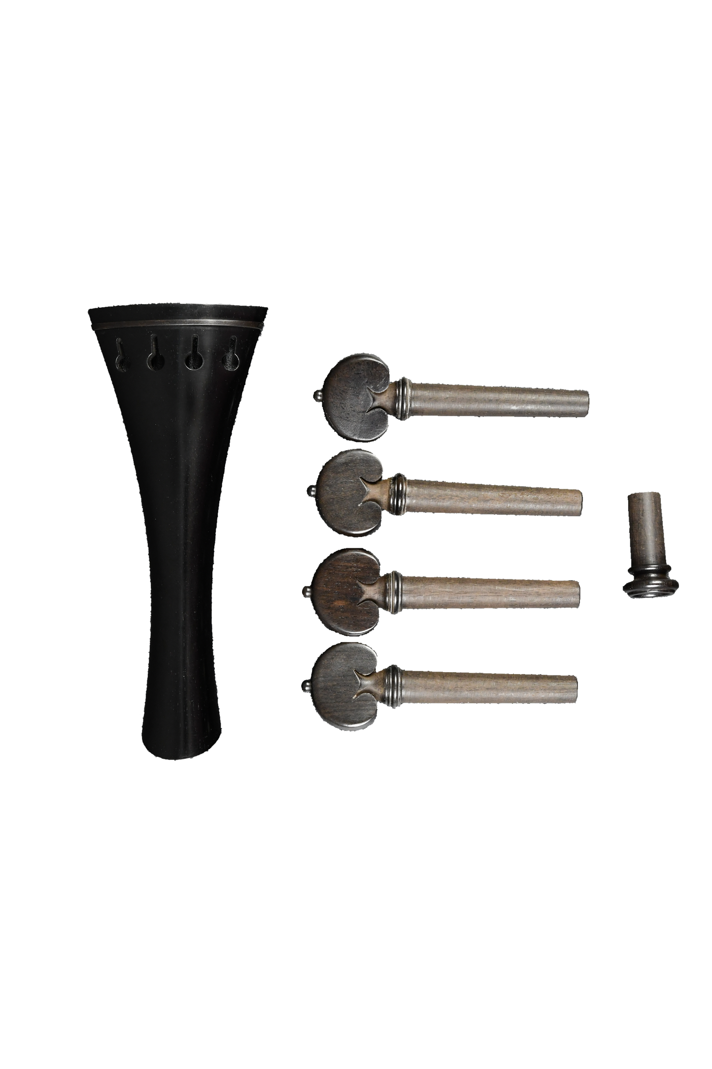 Violă - Set Accesorii Abanos, Model Rotund