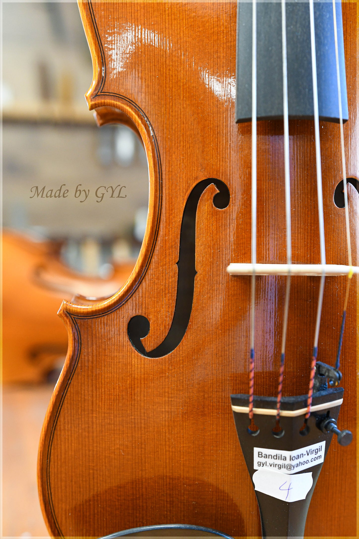 Vioara Nr. 4 - Instrument complet