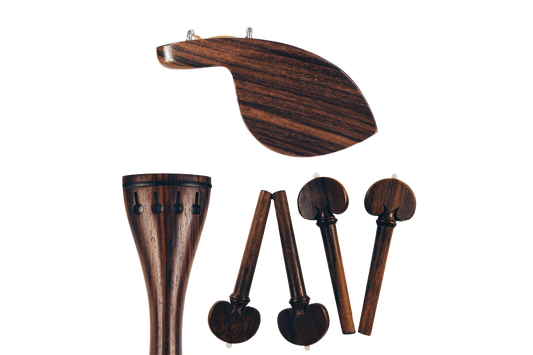 Violin - Set Rosewood Accesories